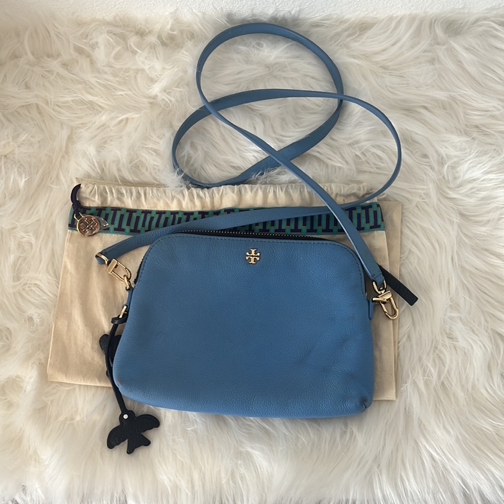 ❌SOLD❌ story Burch blue bird crossbody